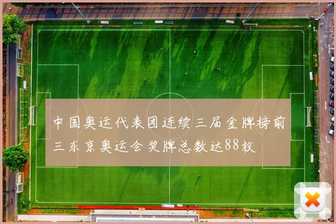 中国奥运代表团连续三届金牌榜前三东京奥运会奖牌总数达88枚